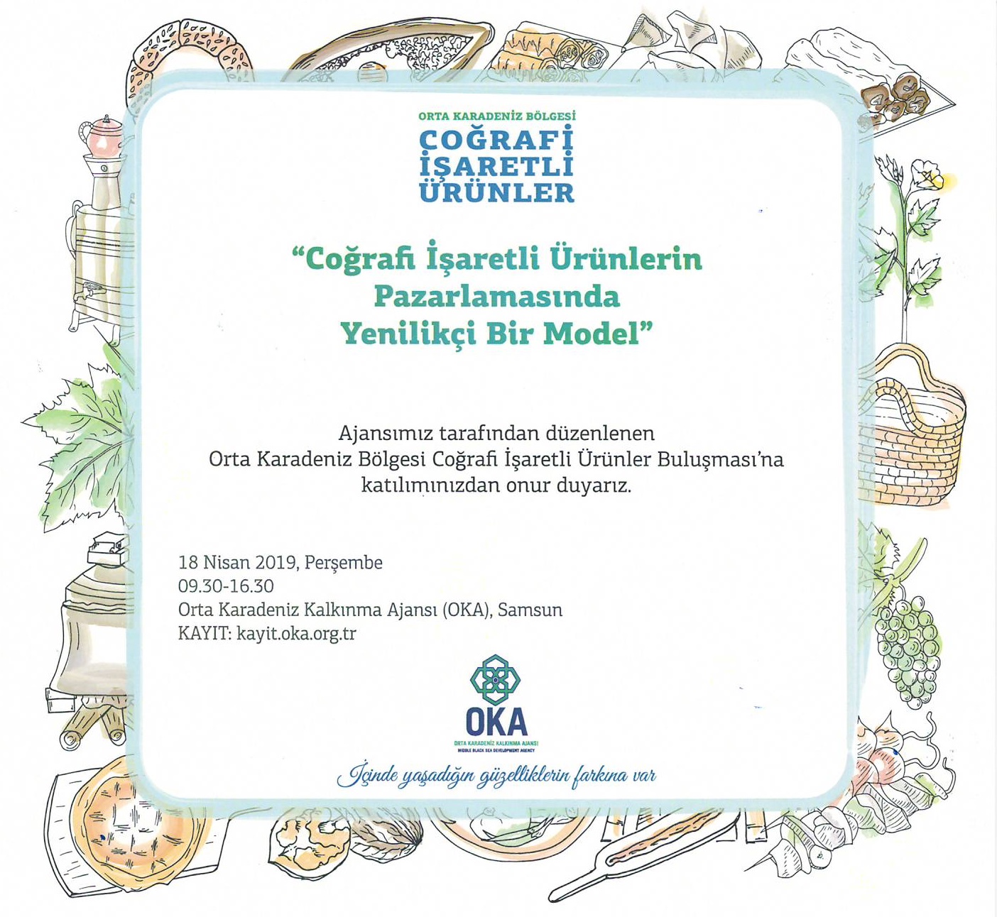 Orta Karadeniz Bölgesi Coğrafi İşaretli Ürünler Buluşması