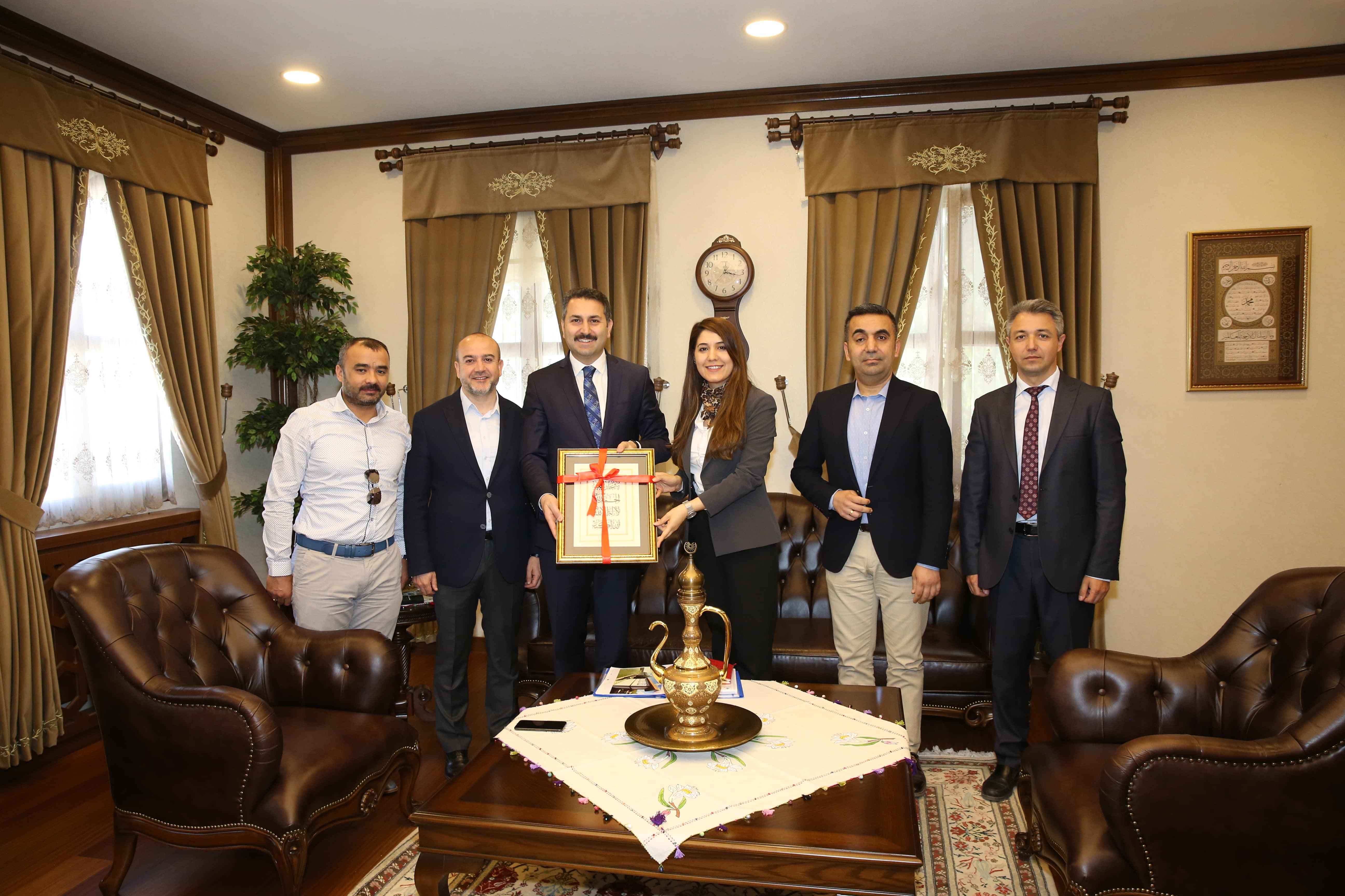 YHKB, Tokat Belediye Başkanı Av. Eyüp Eroğlu 'nu Ziyaret Etti